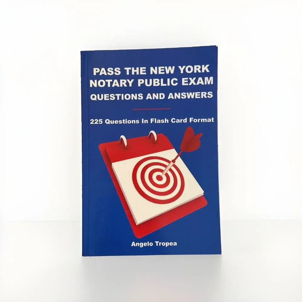Pass The New York Notary Public Exam Questions And Answers: 225 Questions NEW